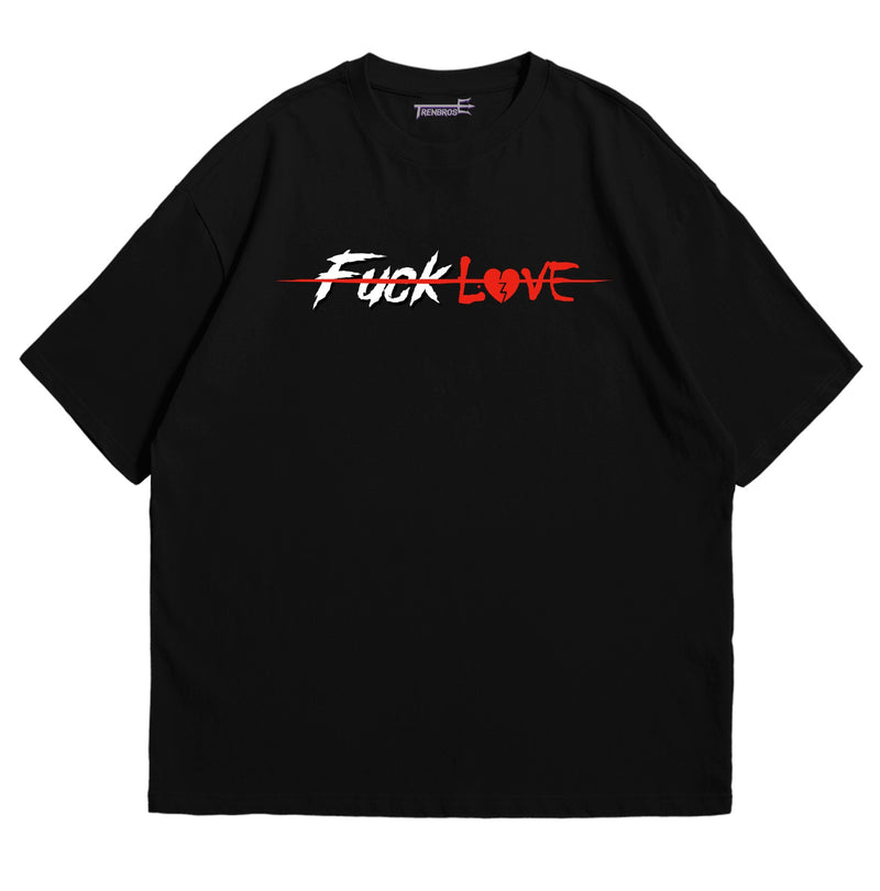 Camiseta Oversize Fuck Love