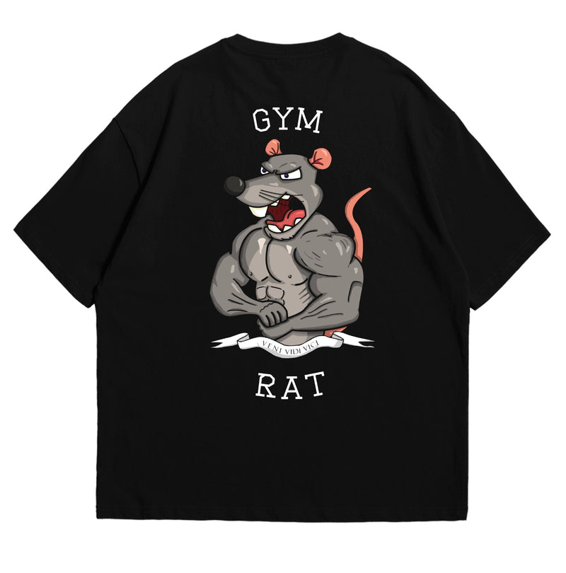 Camiseta Oversize Gym Rat