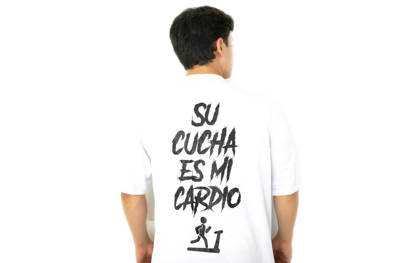 Camiseta Oversize Su Cucha Es Mi Cardio